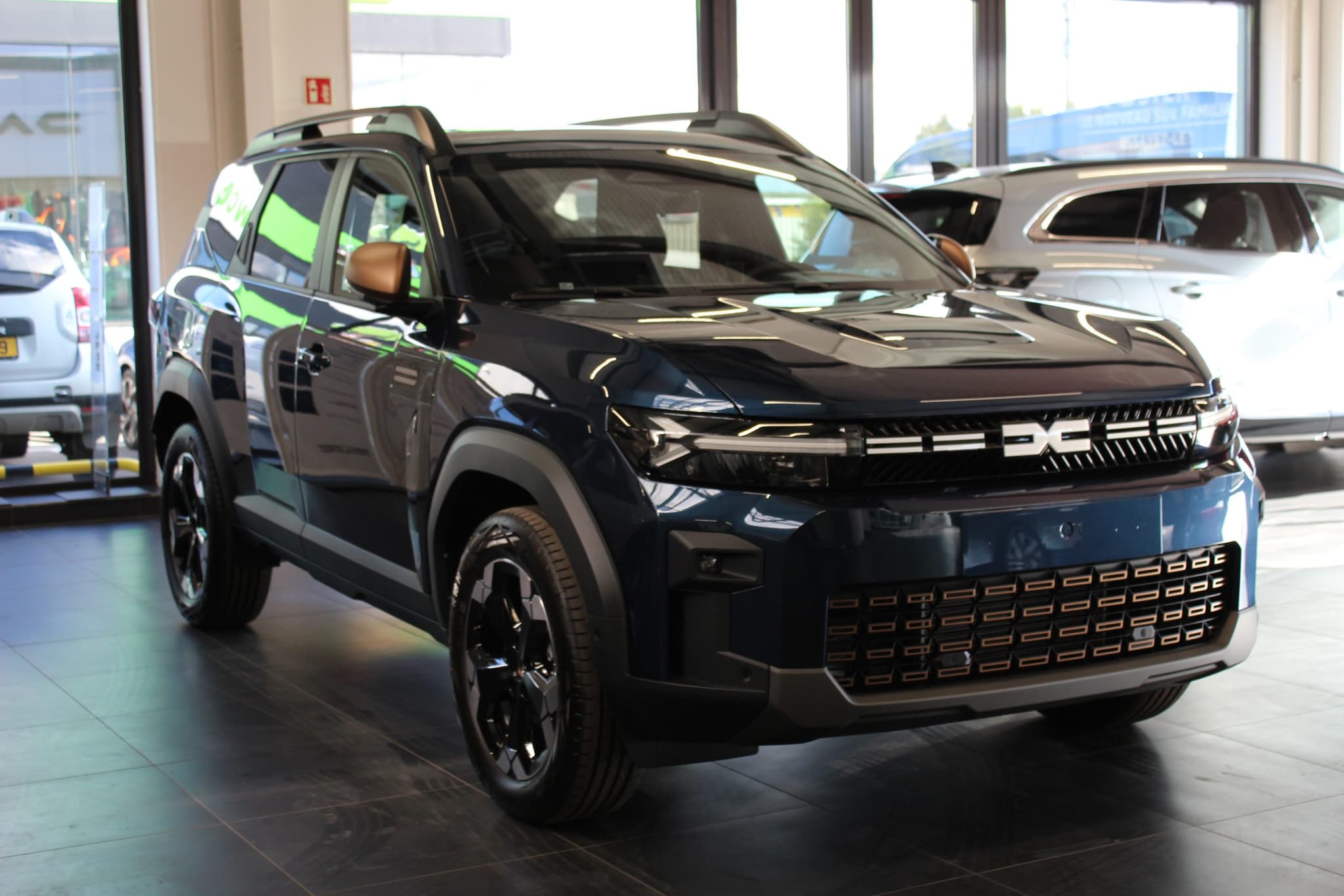 Dacia Bigster au showroom