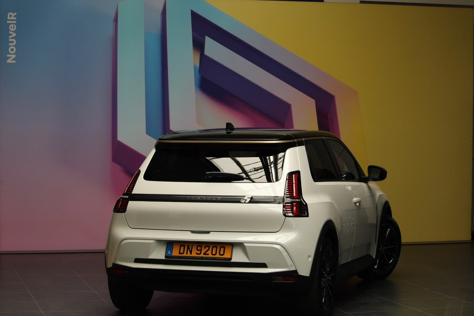 Renault 5 E-Tech, trois-quarts arrière