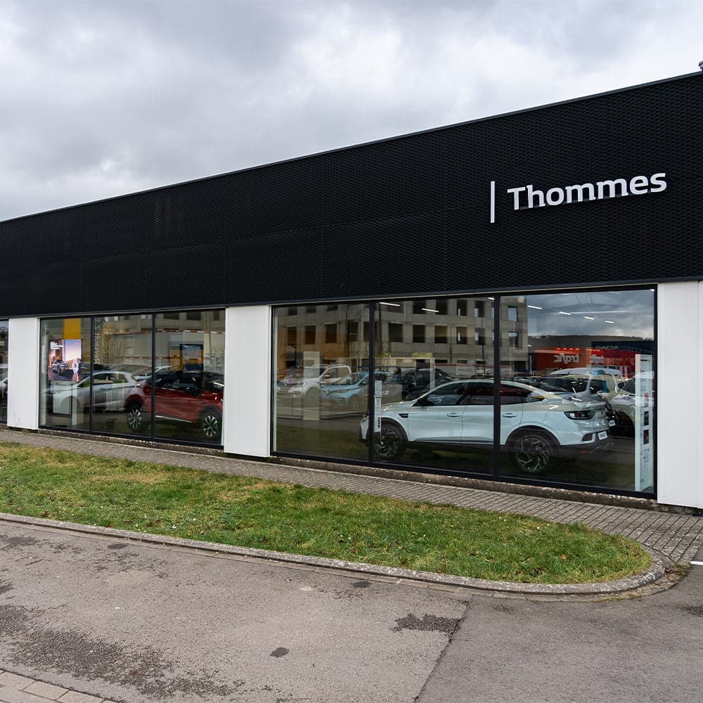 Showroom Dacia chez Thommes